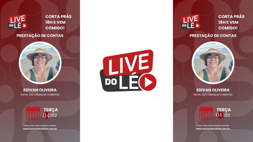 Live do Léo 04/02/2025: Edivan Oliveira e a prestação de contas do Natal