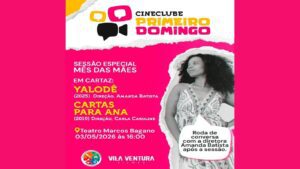 A primeira sessão do CineClube a gente não esquece