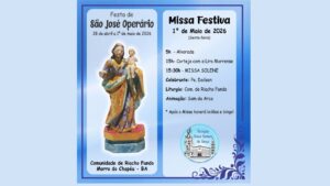 São José Operário será festejado no Riacho Fundo de Morro do Chapéu – BA