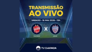 Vila Nova x Azuup fecham a 3ª e abrem a 4ª rodadas do Municipal 2026