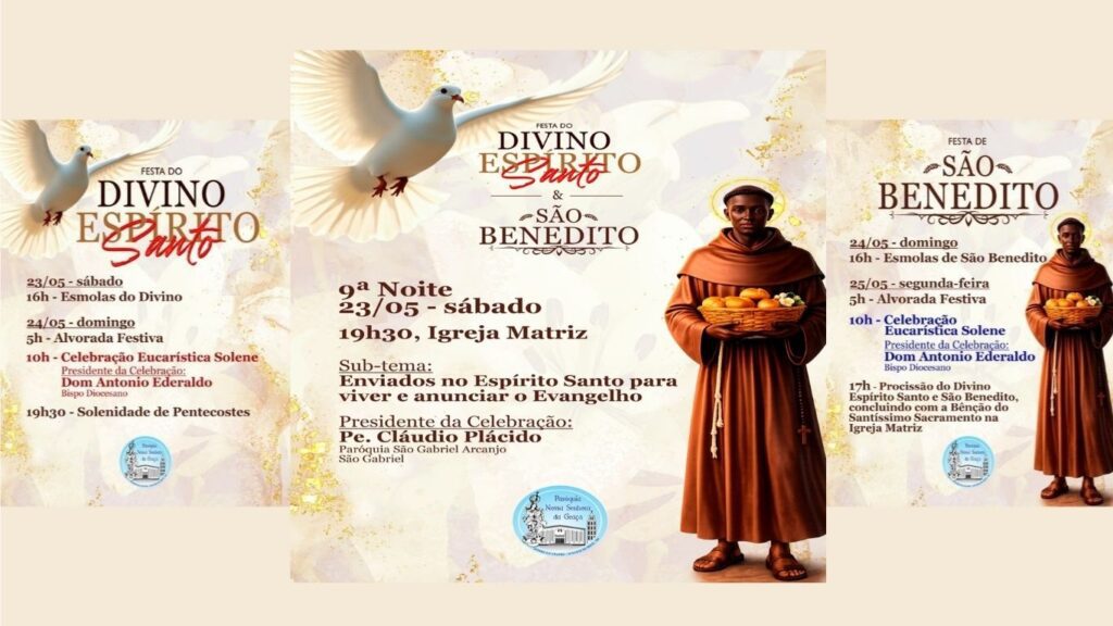 Novenário do Divino e de São Benedito: 9ª noite, Esmolas e Alvoradas!