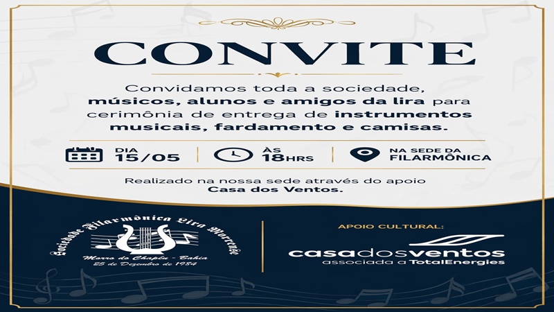 Filarmônica Lira Morrense convida: