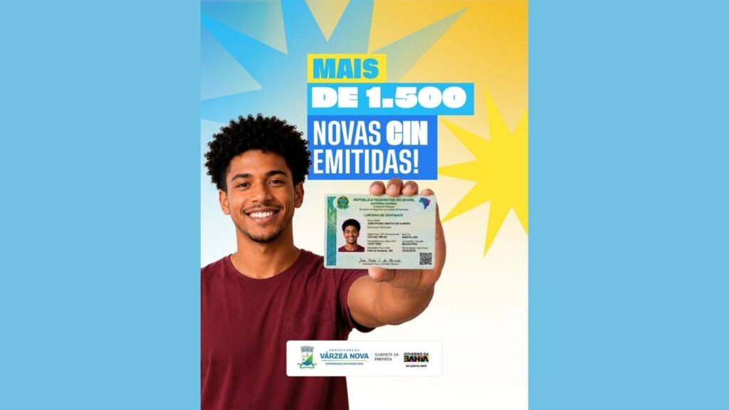 Várzea Nova ultrapassa marca de 1.500 novas Carteiras de Identidade emitidas em poucos meses de funcionamento do Ponto do SAC