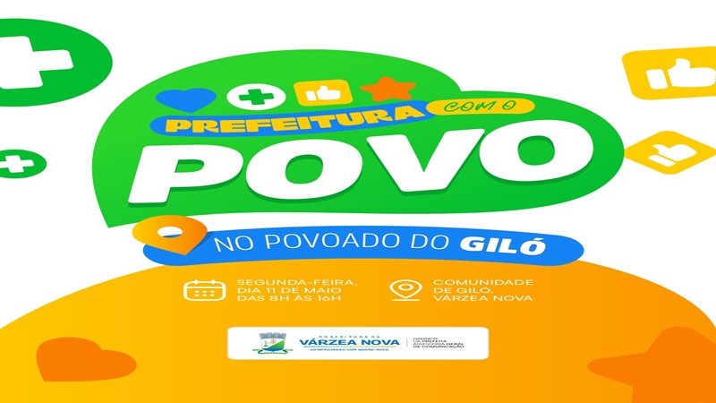Várzea Nova: Prefeitura lança programa histórico que leva cidadania, serviços e gestão às comunidades