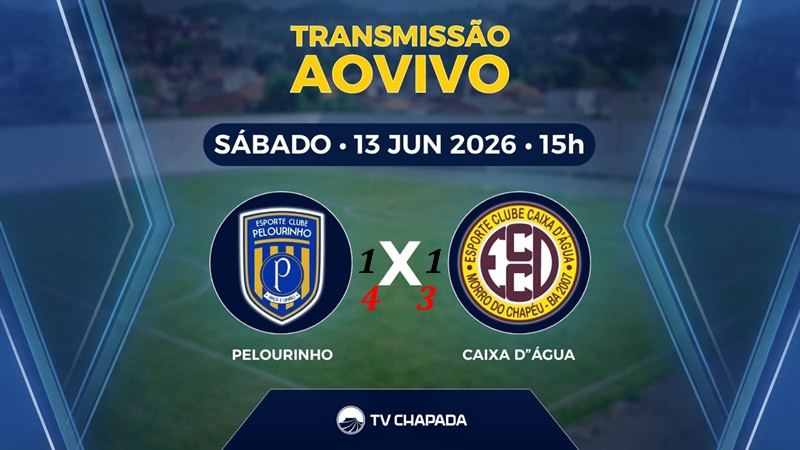 Pelourinho vence nos pênaltis a ‘Revanche’ contra a Caixa D’água