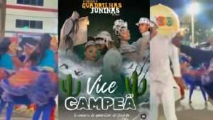 Junina Filhos da Minerva é Vice Campeã do IV Concurso Regional de Quadrilhas Juninas de Irecê