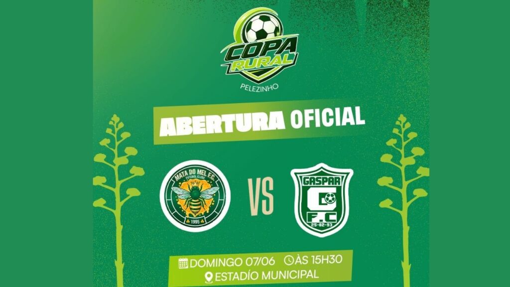 Várzea Nova – BA: Abertura do Campeonato Rural em Homenagem a Pelezinho será neste domingo (07)
