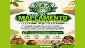Associação de Moradores do Alto da Chapada realiza mapeamento de Artesãos e Artesãs do bairro