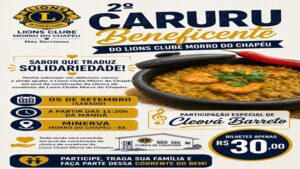 Lions Clube de Morro do Chapéu convida para o 2º Caruru Beneficente