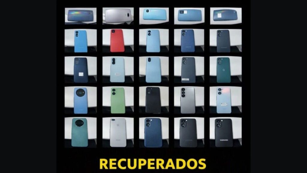 Polícia Civil realiza devolução de celulares recuperados durante a Micareta de Jacobina