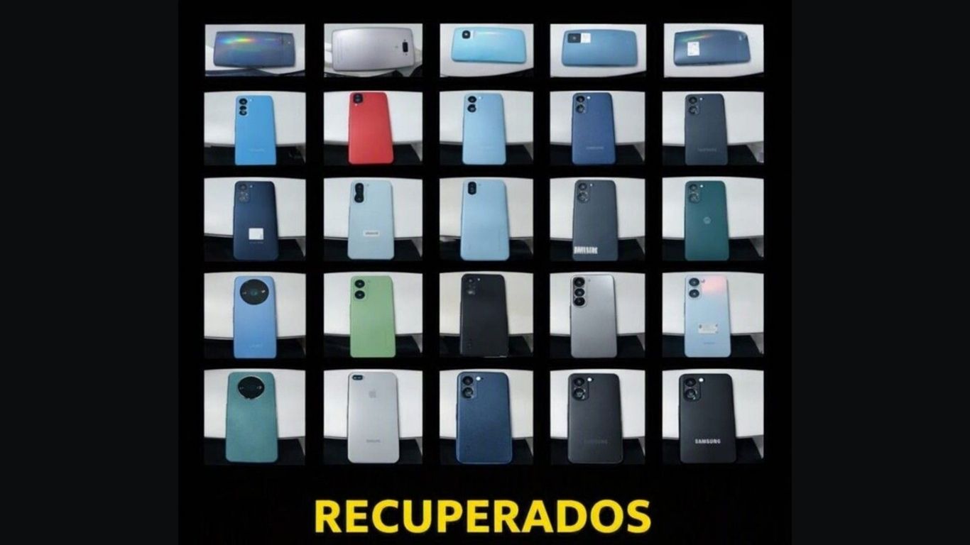 Polícia Civil realiza devolução de celulares recuperados durante a Micareta de Jacobina