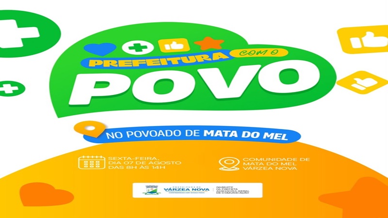 Prefeitura de Várzea Nova leva o programa Prefeitura com o Povo à comunidade de Mata do Mel