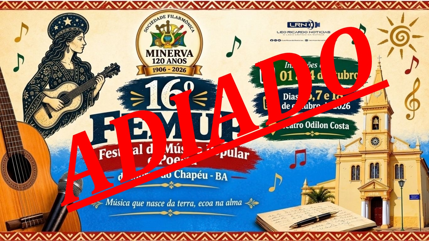 FEMUP adiado mas, Prepare sua Música e sua Poesia