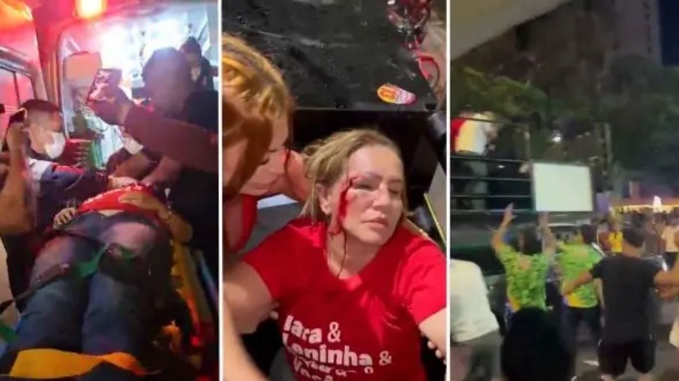 Em MG, bolsonaristas atingem cabeça de vereadora do PT com tijolo e ferem criança