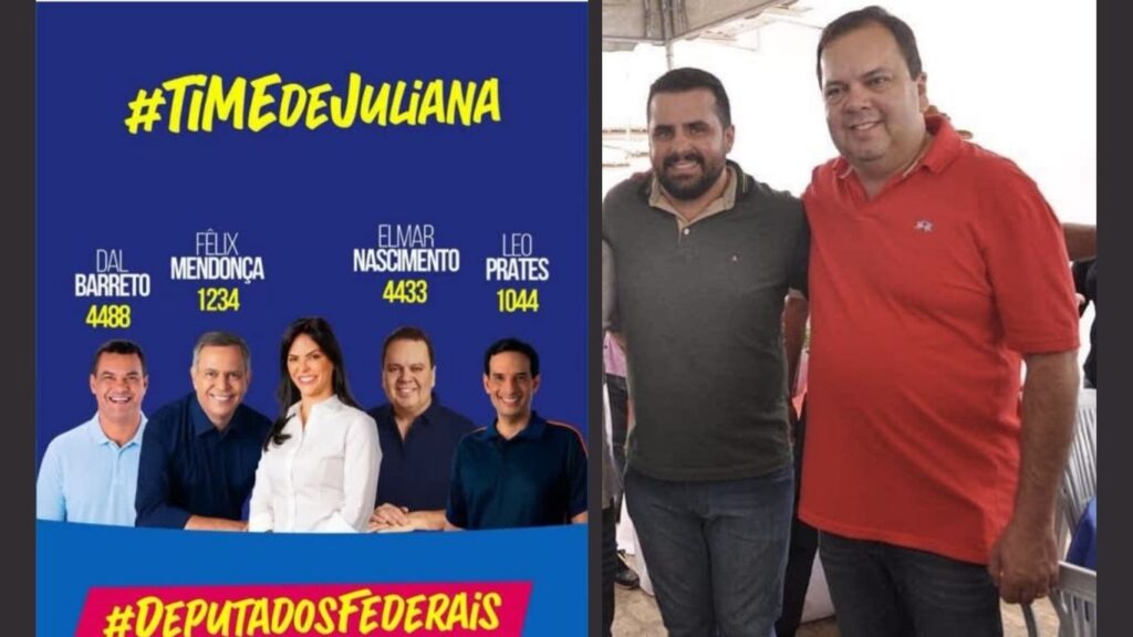 Aliado de Joãozinho, ex prefeito de Várzea Nova, da prefeita Juliana, de Morro do Chapéu, Elmar agradeceu a Vorcaro por “salvar a pátria” após entrega de pacote às vésperas das eleições