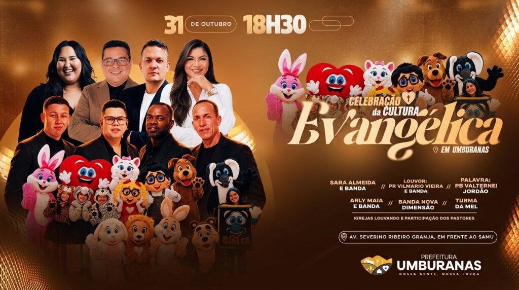 Umburanas – BA convida para festejar a Cultura Evangélica