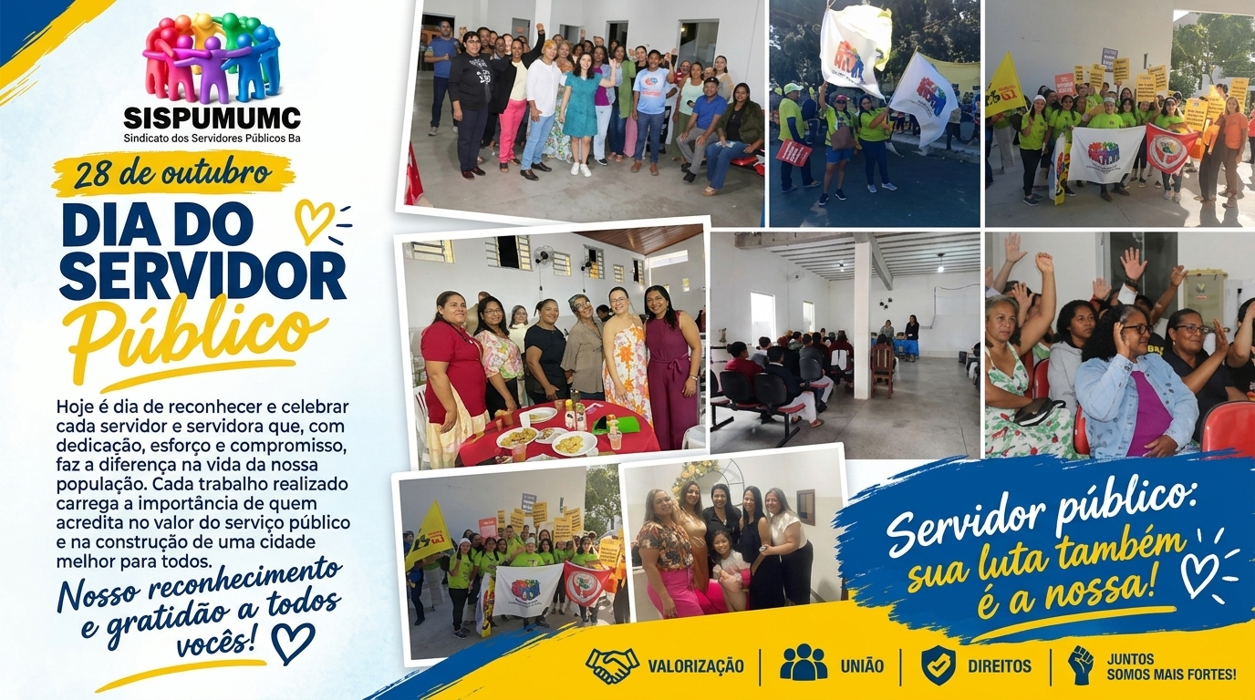 28 DE OUTUBRO | DIA DO SERVIDOR PÚBLICO