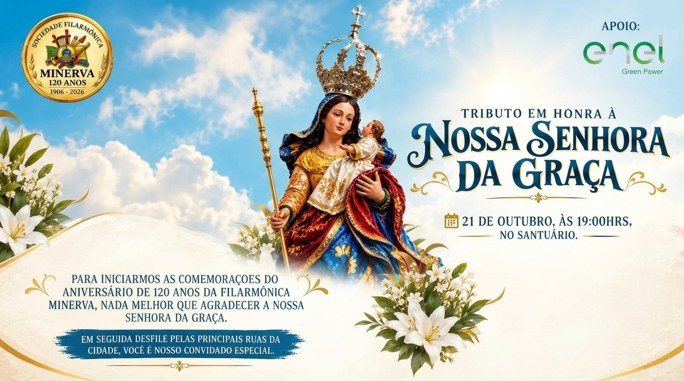 Morro do Chapéu – Ba: nesta quarta, dia 21, a Sociedade Filarmônica Minerva festeja seus 120 anos de história!
